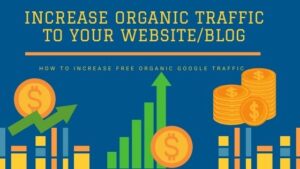 Increase google traffic to your website